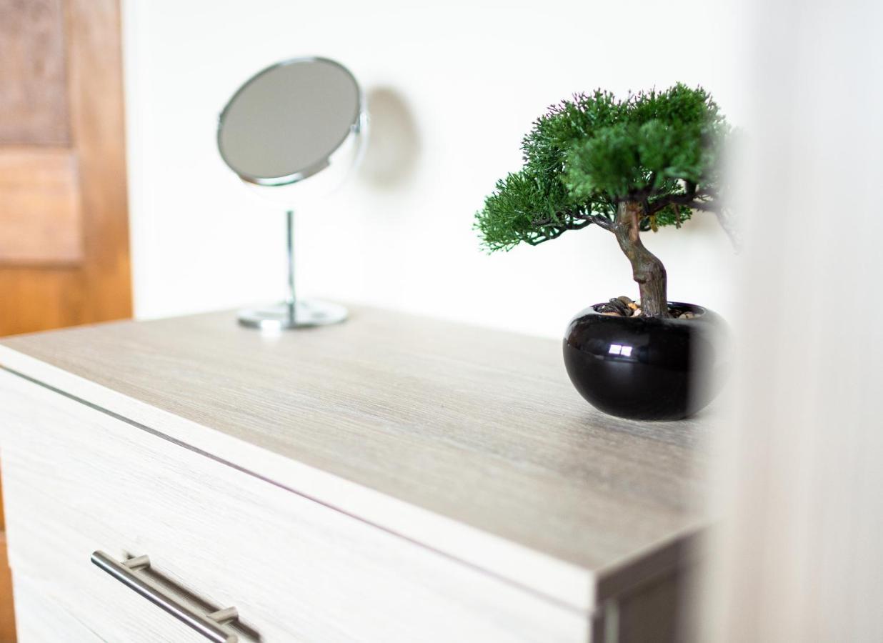 Adrian House, Near Hospital, Easy Parking + Garden Apartment คาร์ลไอเอิล ภายนอก รูปภาพ